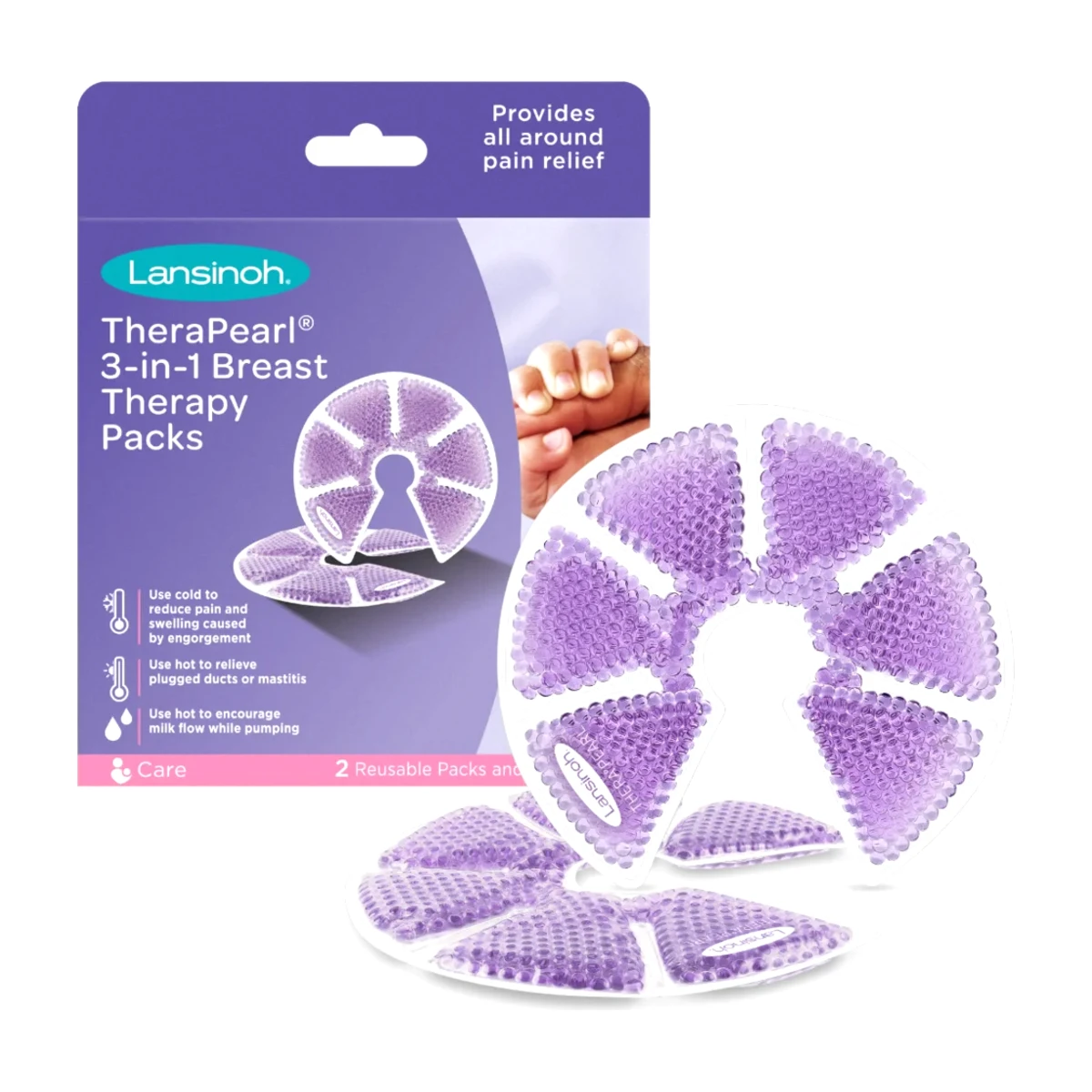 Therapearl 3 en 1 terapia frío/calor para pechos